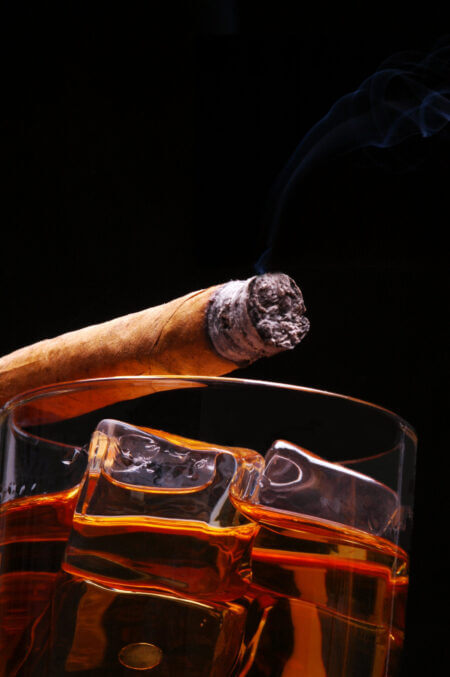 Cigar On Whiskey Cigar On Whiskey